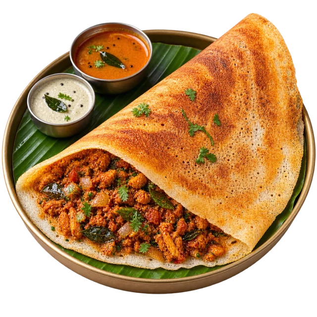 Chicken Kheema Dosa