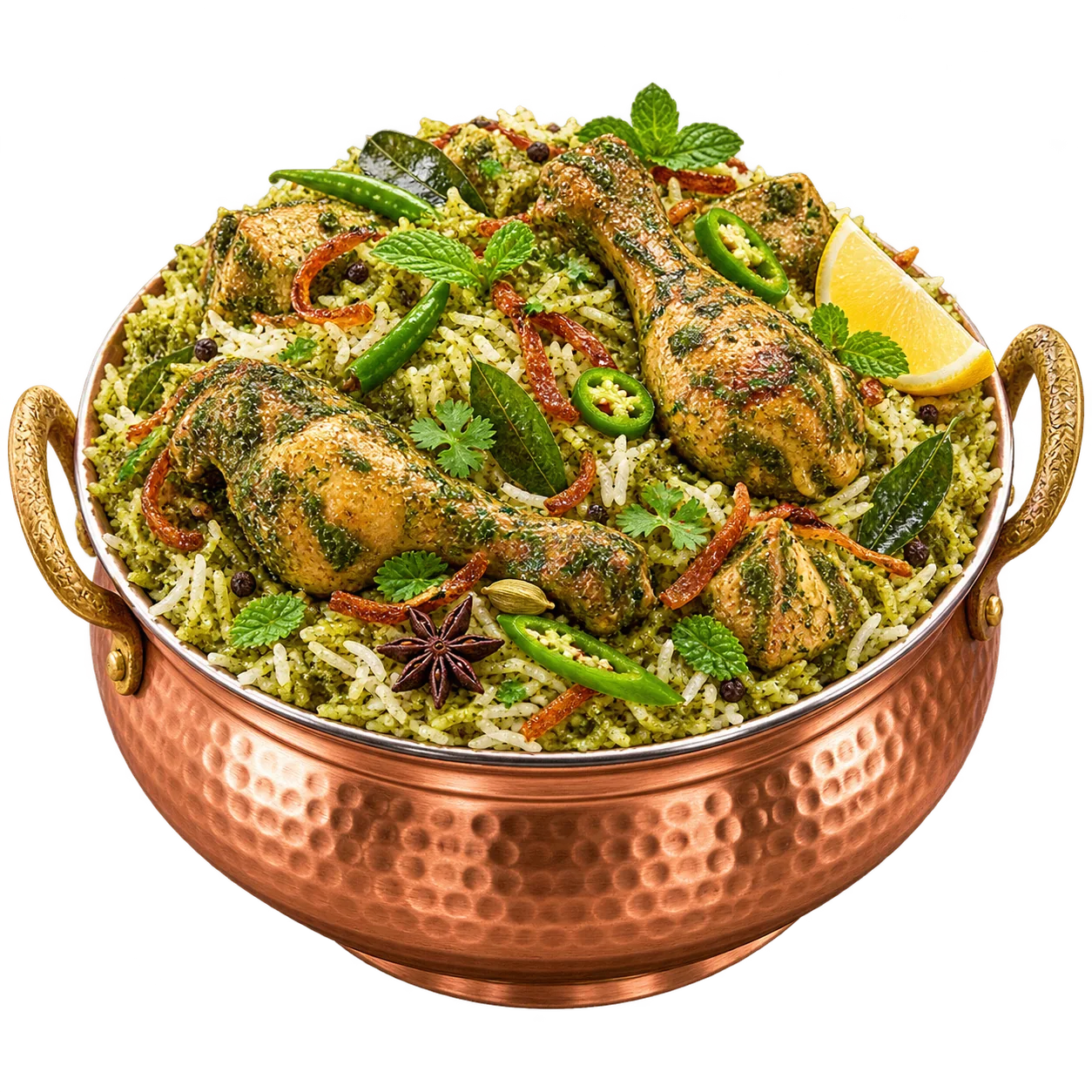 Pachimirchi Kodi Pulav